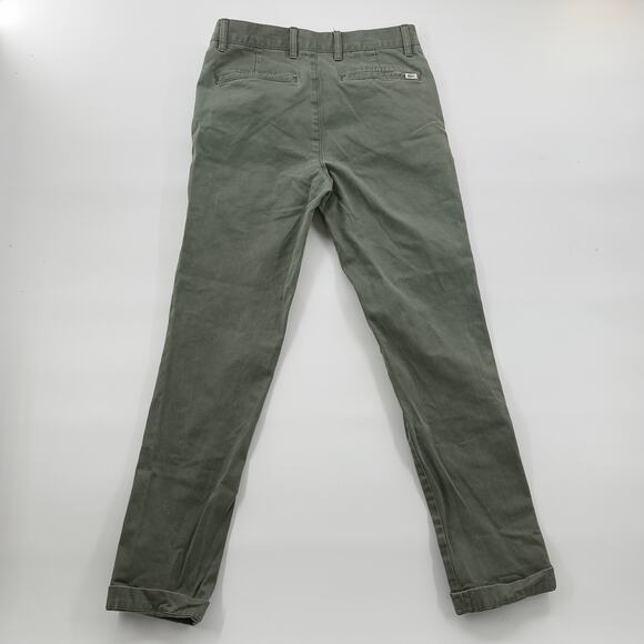 Lacoste Slim Fit Chino Pants Green Men’s Size 29x30 Stretch Cotton - Picture 2 of 5